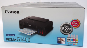 Canon G1400 упаковка коробка