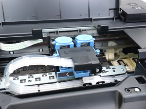 Canon G1400 крепление печатающих головок